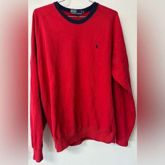 Polo by Ralph Lauren 1990s men’s classic logo sweat top - Picture 1 of 3